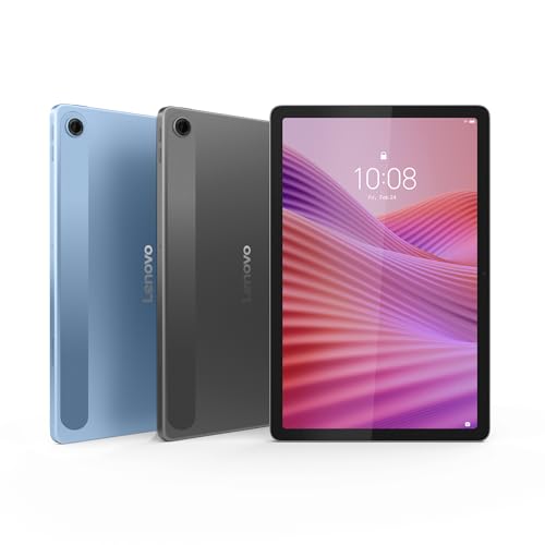 Lenovo Tab Tablet, 25,6 cm (10,1 Zoll), 4G LTE WUXGA (MediaTek Helio G85, 4 GB RAM, 64 GB, 60 Hz, Wi-Fi 5, Bluetooth 5.3, Android 14), Mondgrau, inklusive transparenter Hülle