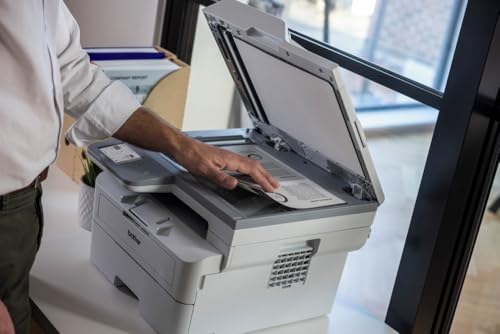 Brother MFC-L2980DW Laser A4 1200 x 1200 DPI 34 Seiten pro Minute WLAN | Professioneller und kompakter Multifunktionsdrucker schwarz weiß mit Duplexdruck, LAN/WLAN und Duplex-ADF