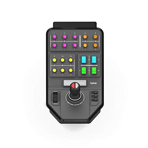 Logitech G Saitek Farm Controller | Farming Simulator Bundle: Lenkrad, Steuerkonsole, Pedale, 900°, 38+ Tasten, USB, PC/Mac - Schwarz