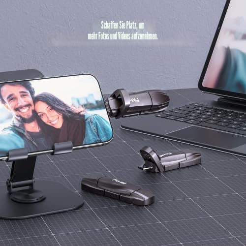 Fikwot FU388 1TB Portable SSD, USB 3.2 Gen2 bis zu 1050MB/s, Externe SSD mit USB A und Typ-C, Externe SSD-Festplatte für iPhone15/16/Android/PC/Mac