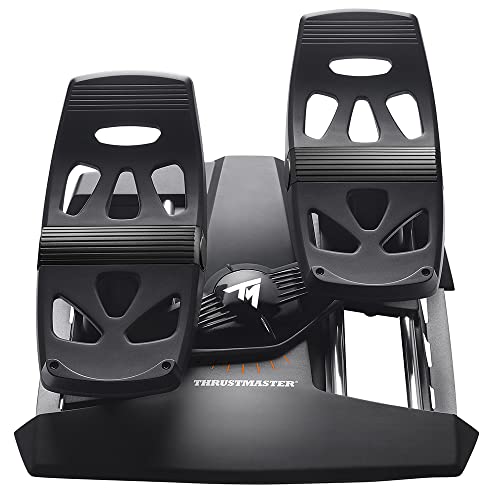 Thrustmaster TFRP T.Flight Rudder Pedals - PS5, XBOX & PC | Hochpräzises Differentialbremssystem für Flugsimulation, kompatibel mit dem Thrustmaster-Ecosystem, ergonomisch & vielseitig