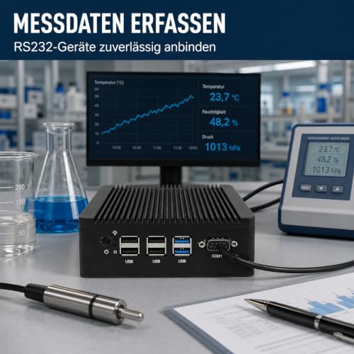 lüfterlos mini pc N2940 8GB RAM 128GB SSD Intel Celeron Fanless Industrie