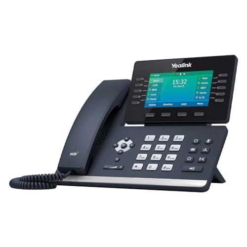 Yealink SIP-T54S IP-Konferenztelefon, Schwarz (erneuert)