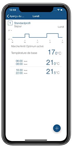 Homematic IP Heizkörperthermostat, Packung mit 3, Smart Home, digitaler Thermostat Heizung, Heizungsthermostat, Steuerung per App, Alexa & Google Home, einfache Installation, Energie sparen, 140280A0