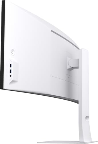 LG UltraWide 49U950A-W.AEU (49 Zoll) 32:9 Curved DQHD Nano IPS Monitor, 144Hz, AMD FreeSync™ Premium, DisplayHDR™ 400, USB-C (90W), Weiß