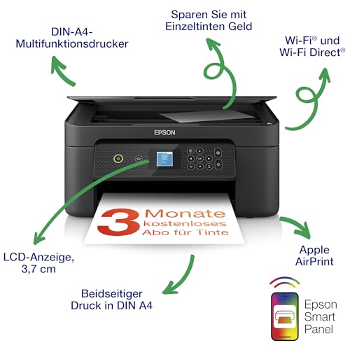 Epson Expression XP-3200 A4 kabelloser Multifunktionstintenstrahldrucker