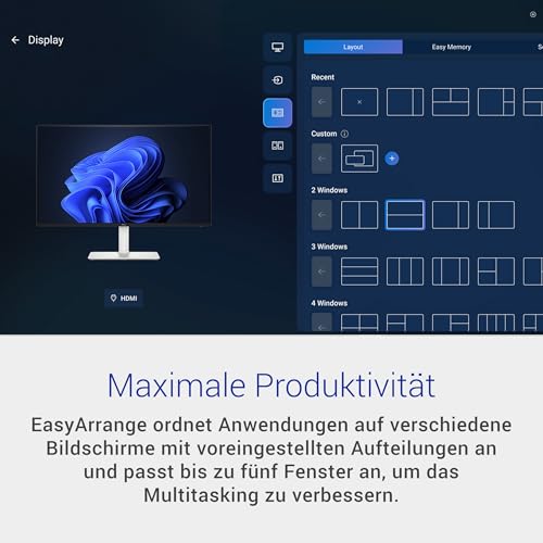 Dell 24 Plus Monitor - S2425HSM, Full HD (1920x1080), 144Hz, IPS, 1ms MPRT | AMD FreeSync, 99% sRGB, Höhenverstellbar, Eingebaute Lautsprecher, 2 HDMI, 3 Jahre Garantie, Weiß