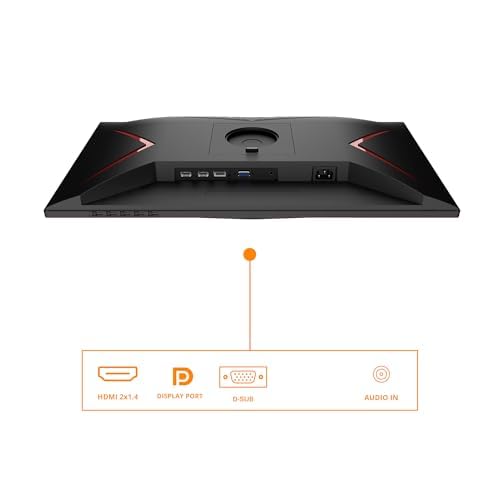 AOC Gaming 24G2ZE 60 cm (23,8 Zoll) Monitor (FHD, HDMI, DisplayPort, FreeSync, 0,5 ms Reaktionszeit (MPRT), 240 Hz, 1920 x 1080) schwarz/rot