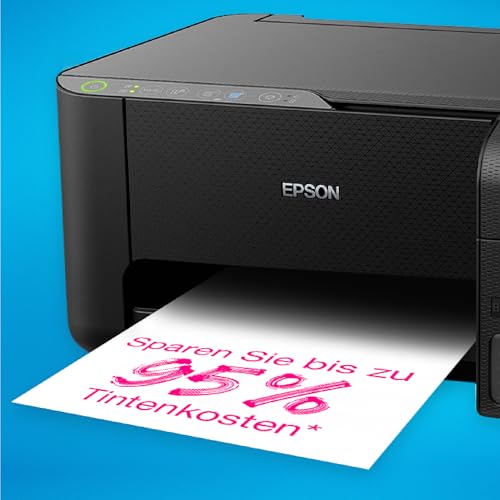 Epson EcoTank ET-2810 A4-Multifunktions-Wi-Fi-Tintentankdrucker, mit einem im Lieferumfang enthaltenen Vorrat an Tinten bis zu 3 Jahren