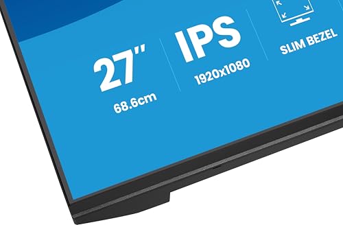 iiyama Prolite XB2791HS-B1 Full-HD IPS-Monitor | 68,6 cm, 27", 120Hz, HDMI, DP, Adaptive Sync, Höhenverstellung, Lautsprecher, Kopfhöreranschluss, Energieklasse C, schwarz