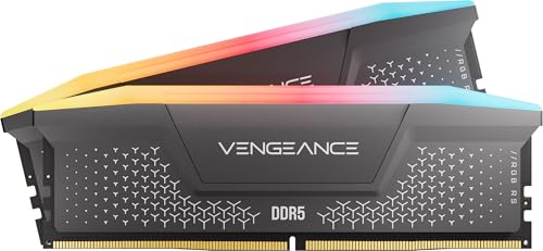 CORSAIR Vengeance RGB RS DDR5 32GB (2 x 16GB) Bis zu 5200MHz AMD Intel RAM