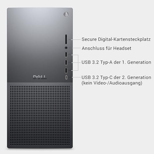 Dell Tower Plus Desktop - Intel Core Ultra 7, 16GB RAM, 1TB SSD, RTX 5060 | Wi-Fi 7, HDMI, Thunderbolt 4, McAfee Business Protection 1 Jahr, Windows 11 Pro