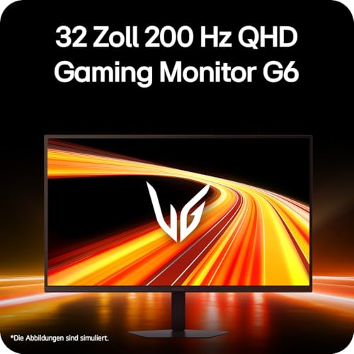 LG Ultragear™ 32G620B-B 32 Zoll WQHD IPS Gaming-Monitor, 200Hz, HDR10, AMD FreeSync Premium, 2X HDMI 2.0, 1x DisplayPort 1.4, Schwarz