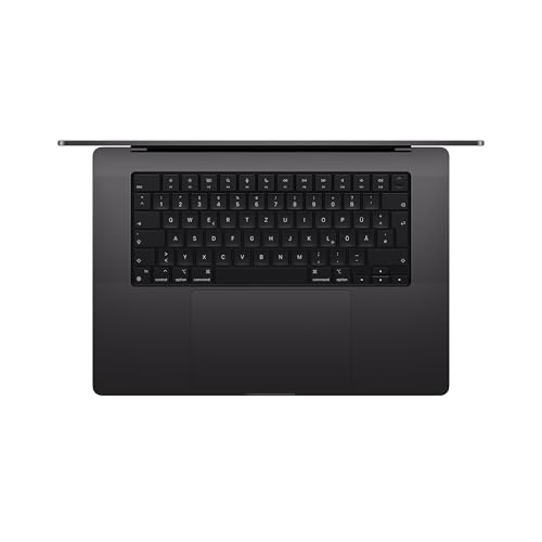 Apple 2024 MacBook Pro Laptop mit M4 Pro Chip mit 14-Core CPU und 20-Core GPU: 16,2" Liquid Retina XDR Display, 24 GB gemeinsamer Arbeitsspeicher, 512 GB SSD Speicher; Space Schwarz