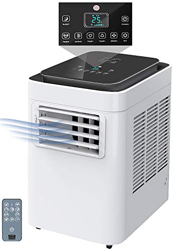 Sichler Exclusive 2 Schlauch Klimagerät: Mobile Monoblock-Klimaanlage, 9.000 BTU/h, für Outdoor erweiterbar (Klimaanlage Zweischlauch, Zweischlauch Klimagerät, in)