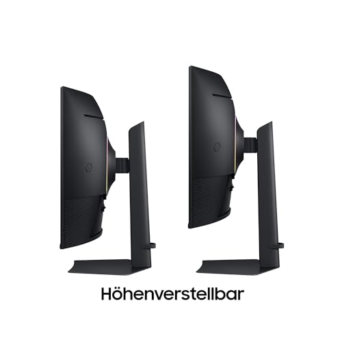 Samsung Odyssey G75F Curved Gaming Monitor, 37 Zoll | 3840 x 2160, 165 Hz, 1 ms (G/G), 1000R, VESA DisplayHDR 600 HDR10+, AMD FreeSync Premium Pro, LS37FG756EUXEN