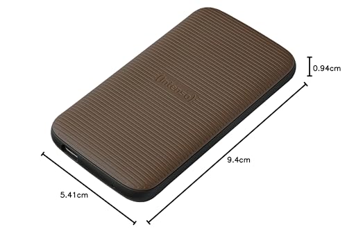 Intenso TX500 Externe SSD 500 GB - USB 3.2 Gen 2x1, bis zu 1000 MB/s, Portable Solid State Drive Festplatte mit USB-C, Kompakter Speicher kompatibel mit Windows, macOS, Android
