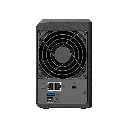 Synology DS224+ 2-Bay Diskstation NAS (Intel Celeron J4125 4-Core 2.0 GHz 2GB DDR4 RAM 2xRJ-45 1GbE LAN-Port) 16 TB Bundle mit 2 x 8 TB WD Red Plus HDDs (WD80EFZZ - 68BTXN0)