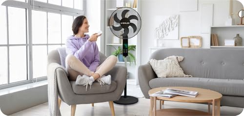 U-SMILER Ventilator, Standventilator, Bodenventilator, Raumkühler, Lüfter