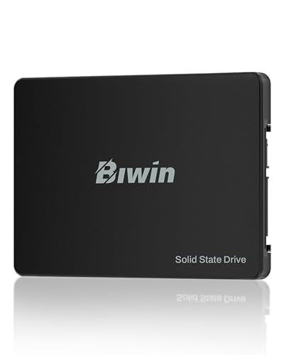 BIWIN M100 SATA 3.0 SSD 1TB - bis zu 550 MB/s Lesen - 6 Gb/s Internes Solid State Drive 2,5" für Laptop & Desktop – Schnell, Leise, Stoßfest