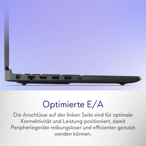 Alienware 15 Gaming Laptop - Intel Core 7 240H, RTX 5060 | 15'' WUXGA 165Hz,16GB RAM, 512GB SSD, Win 11 Home, beleuchtete Tastatur, 3 Monate Game Pass, 2 Jahre Vor-Ort-Service