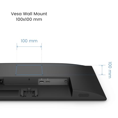 BenQ Moniteur GW2491E 24 Zoll 1080p FHD, 100 Hz, IPS, Eye-Care, HDMI, DisplayPort, Bordure Ultra Fine, Certifié TUV, Flicker-Free, Low Blue Light Plus, Eye-CareU
