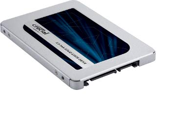Crucial MX500 500GB 3D NAND SATA 2,5 Zoll Interne SSD, Bis zu 560 MB/s - CT500MX500SSD1