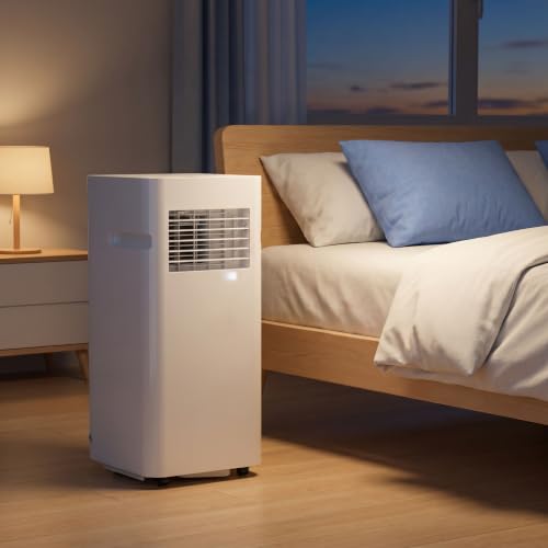 10000 BTU Tragbare Klimaanlage Cool Luftentfeuchter Ventilator Sleep Timer Fernbedienung Fenster Kit für Schlafzimmer Büro