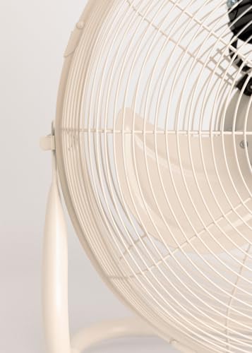 CREATE / AIR FLOOR RETRO/Industrieller Bodenventilator/Sand Ventilator, 16 Zoll, starker Luftstrom, 3 Geschwindigkeiten, leise, leicht, rutschfeste Standfüße