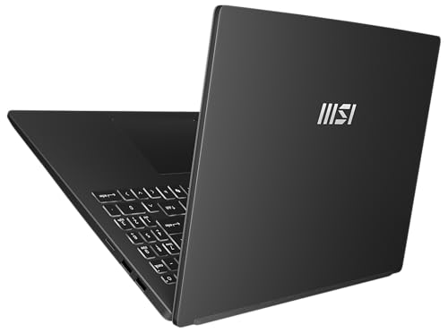 MSI Modern 15 Lifestyle & Business Laptop, 15,6 Zoll Full HD Display, AMD Ryzen 7 7730U Prozessor, 16 GB DDR4 RAM, 512GB SSD, AMD Radeon Graphics, Windows 11 Home, Schwarz, B7M-471