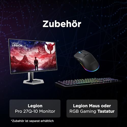 Lenovo LOQ Tower Gaming Desktop-PC | NVIDIA GeForce RTX 5060 | Intel Core i5-14400F |16GB RAM | 1TB SSD | Win11 Home | Luna Grau - Raven Schwarz | 17L | 3 Monate GamePass | 3 Monate Premium Care