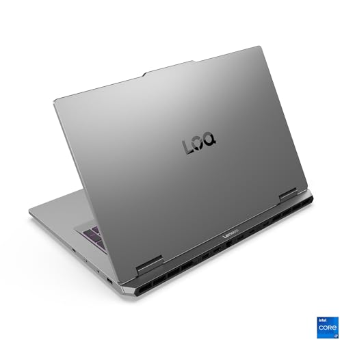 Lenovo LOQ | Laptop | i7 | 16GB | 512GB | RTX 5070 | 17.3 FHD Display |165Hz | Intel i7-14700HX | 16GB RAM | 512GB SSD | NVIDIA RTX 5070 | RGB Tastatur |QWERTZ |Ohne Windows|Grau