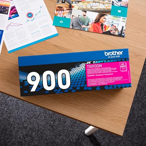 Brother Original Super-Jumbo-Tonerkassette TN-900M magenta (für Brother HL-L9200CDWT, HL-L9300CDWTT, MFC-L9550CDWT), 6000Seiten