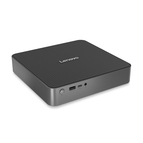 Lenovo IdeaCentre Mini Desktop-PC | Intel Core 7-240H | 16GB RAM | 1TB SSD | Integrierte Intel Grafik | Wi-Fi 7 | Windows 11 | Luna Grau | 1L | 3 Monate Premium Care
