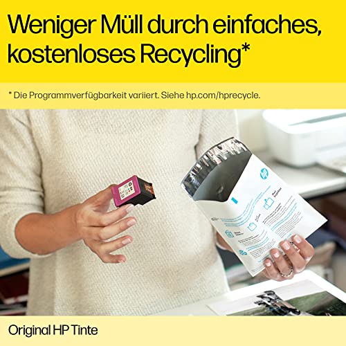HP 953 Schwarz, Cyan, Magenta, Gelb, Original Druckerpatronen Multipack | Tinte für HP OfficeJet Pro 7700, 8200, 8700, ~900 Seiten (6ZC69AE)