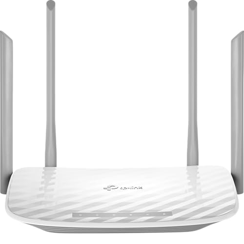 TP-Link Archer C50 AC1200 Dualband WLAN Router, Unterstützt keine DSL-Funktion, Router-/Access-Point-/Repeater-Modus, 5*100 Mbps Ports, IPv6