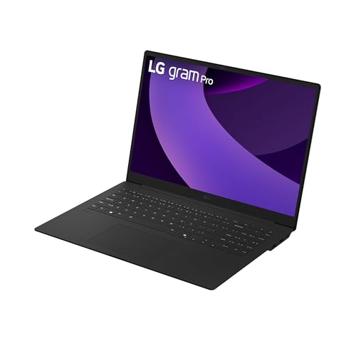 LG gram Pro 16 16Z90TS-G.AU8CG (16 Zoll) IPS Notebook, Intel Core Ultra 7 258V, Intel Arc 140V, 32GB RAM, 2TB SSD, federleicht (1,239 kg), gram AI, Copilot+ PC, 77 Wh, Thunderbolt 4, Grau