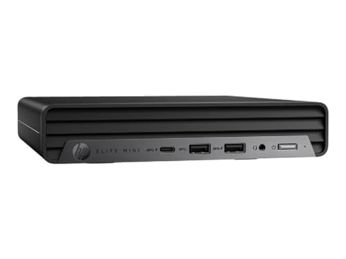 HP Elite 800 G9 - Wolf Pro Security - Mini Desktop - Core i7 i7-14700/2.1 GHz - RAM 16 GB - SSD 512 GB - NVMe - UHD Graphics 770-1GbE, Bluetooth 5.2, Wi-Fi 6E - Win 11 Pro - schwarz