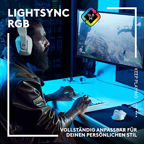 Logitech G G502 X Plus Lightspeed Kabellose RGB-Gaming-Maus | Optische Maus mit LIGHTFORCE Hybridschaltern, LIGHTSYNC, Hero 25K Gaming-Sensor, Kompatibel mit PC - macOS/Windows - Schwarz