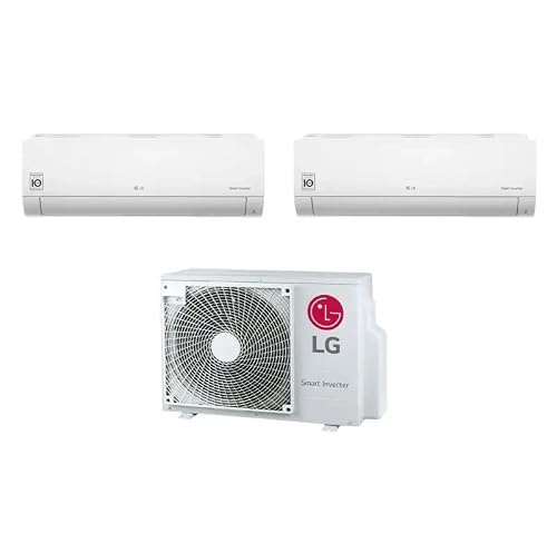 Klimaanlage LG Freie Smart-Wifi Dual Split 9000 + 12000 BTU Wechselrichter mit R32 MU2R15 in A+++