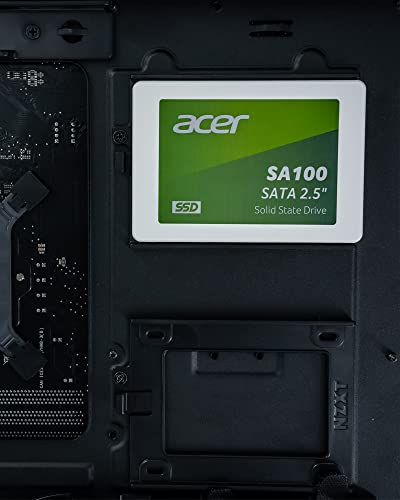 acer SA100 960GB SATA 6Gb/s 2,5 Zoll SSD – bis zu 560 MB/s Lesen & 500 MB/s Schreiben, interne Festplatte für Laptop PC - stoßfest & leise, ideal als System-Upgrade