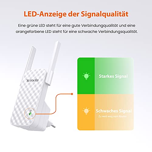 Tenda WLAN Verstärker Repeater N300 A9