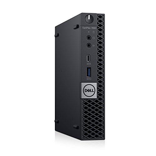 Dell OptiPlex 7060 Mini Intel i5-8.Gen 16GB RAM 512 GB SSD 4-Thread 2,1 GHz Business Office Multimedia Computer mit 24 Monate Garantie! USB 3.0 | WLAN | Windows 11 Prof. 64-Bit inkl USB Stick