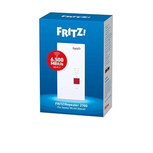 FRITZ!Repeater 2700 | WLAN Mesh Erweiterung | Wi-Fi 7 bis zu 6,5 GBit/s