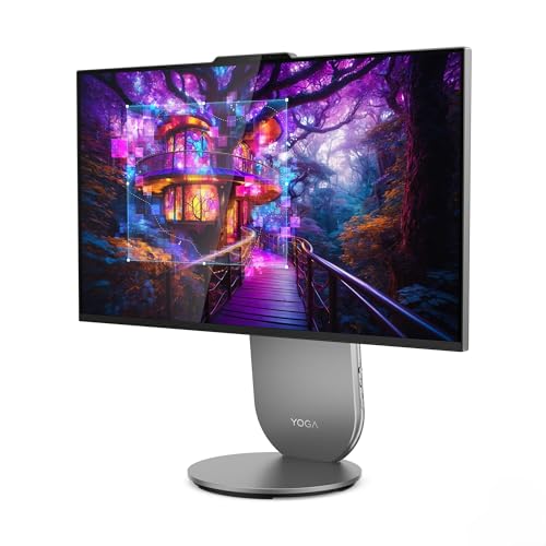 Lenovo Yoga All-In-One AI PC | 27" QHD Touch-Display | Intel Core Ultra 9 285H | 32GB | 1TB SSD | Intel Arc Grafik | Win11 | Inkl. Wireless Maus-Tastatur | Grau | Augenschutz | 2 Jahre Premium Care