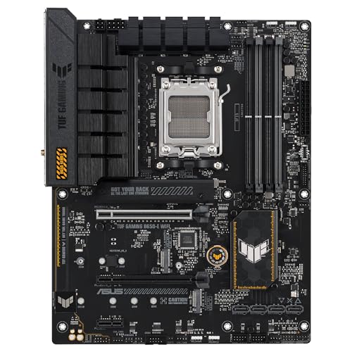 ASUS TUF Gaming B650-E WiFi Mainboard Sockel AMD AM5 | Ryzen 7000, ATX, PCIe 5.0, DDR5-Speicher, WiFi 6E, USB 3.2 Gen 2x2 Typ-C, Aura Sync