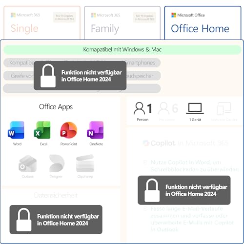 Microsoft Office Home 2024 | Aktivierungscode per E-Mail