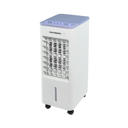 Klimagerät ohne abluftschlauch | 4 L Top Fill Wassertank | Luftkühler mit Kühlakkus - 3 Geschwindigkeiten | Mobiles Klimagerät mit Oszillation | ohne Fernbedienung