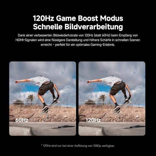 Xiaomi TV F 55 Zoll 2025, 4K UHD Smart TV, Fire OS8, HDR10, L55MB-FAEU | Triple Tuner DVB-C/S/S2/T/T2, 60Hz with 120Hz Game Boost Mode, Voice Control with Alexa