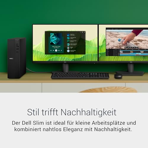 Dell Slim Desktop - Intel Core i3-14100, 8GB DDR5 RAM, 512GB SSD